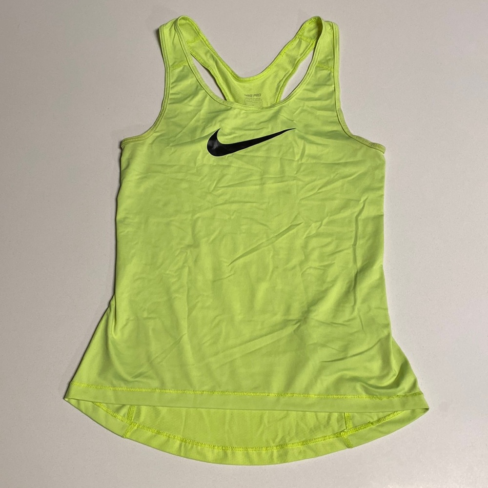 Yellow, Nike Dri-Fit Tank